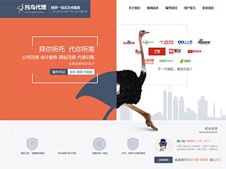 5988型企业服务网站模板