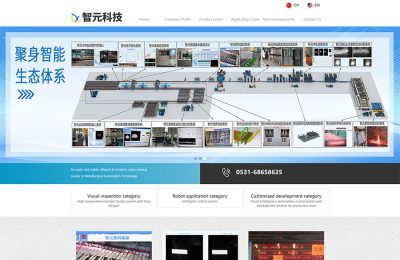 智元科技网站英文版